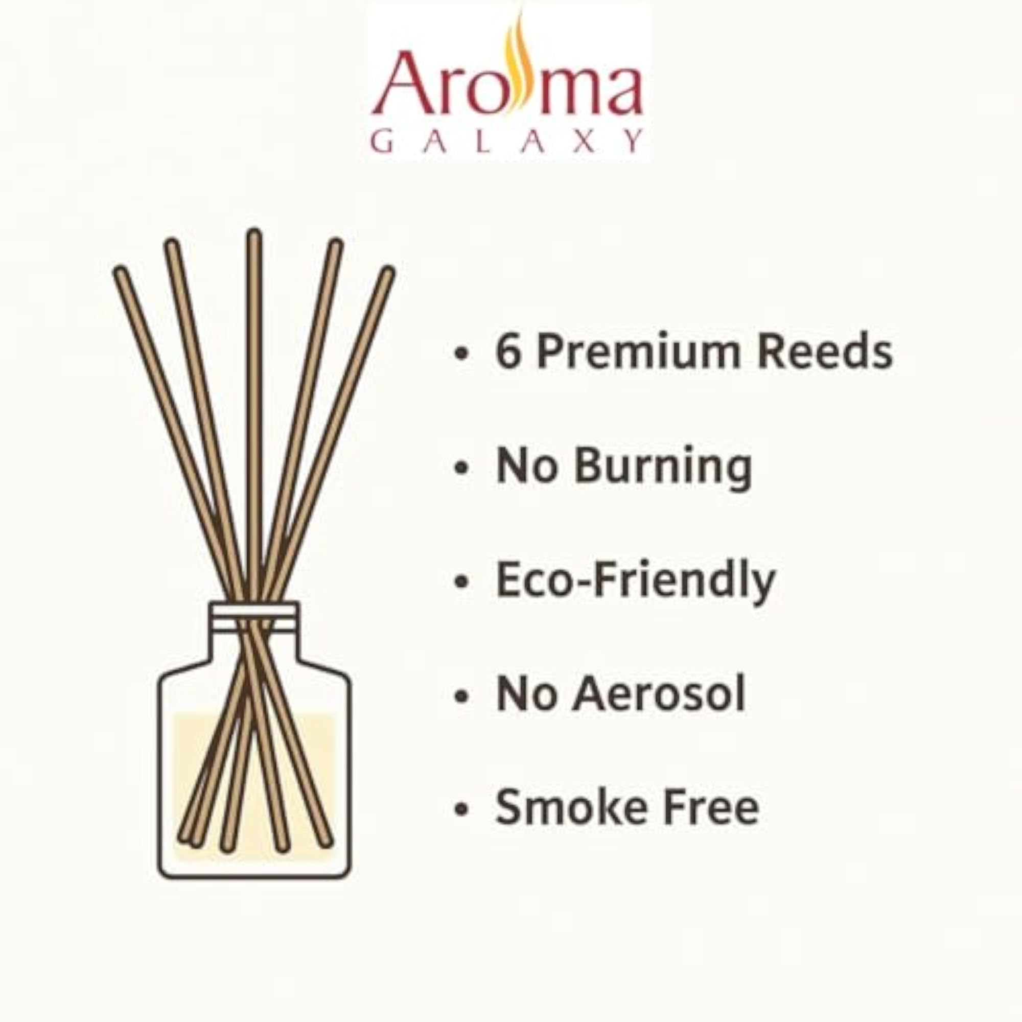 Relaxation Scented Reed Diffuser Oil with Refill Bottle, Aromatherapy Kit